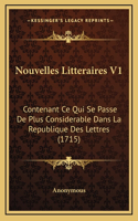 Nouvelles Litteraires V1