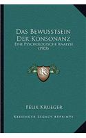 Bewusstsein Der Konsonanz