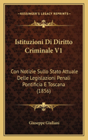 Istituzioni Di Diritto Criminale V1