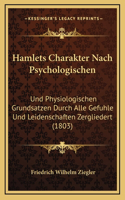 Hamlets Charakter Nach Psychologischen