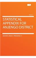 Statistical Appendix for Anjengo District Volume 2