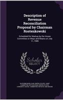 Description of Revenue Reconciliation Proposal by Chairman Rostenkowski