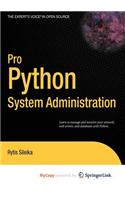 Pro Python System Administration: (English)