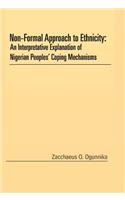 Non-Formal Approach to Ethnicity