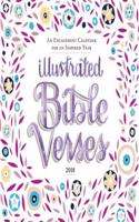 Illustrated Bible Verses Engagement Calendar 2018