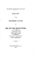 Report to the Department of state on silk and silk manufacturers