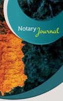 Notary Journal: 50 Pages, 5.5 X 8.5 Seaside Caves