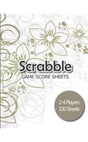 Scrabble Game Score sheets