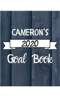 Cameron's 2020 Goal Book