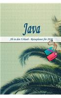 Java - Ab in den Urlaub - Reiseplaner 2020: Urlaubsplaner für deine Reise in 2020 - Checklisten - Kontaktdaten - Packliste - Platz für Fotos und Zeichnungen - 108 Seiten - 6" x 9" (ca. Din-A5)