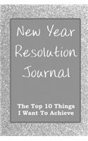 New Year Resolution Journal