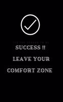 The Notebook of SUCCESS 2020 !! Leave your comfort zone
