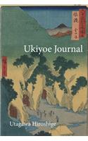 Utagawa Hiroshige Ukiyoe JOURNAL: Gold mines in cliffs on Sado Island: Timeless Ukiyoe Journal/Notebook/Planner/Diary/Logbook/Writing book - Japanese Woodblock Print, Classic Edo Era