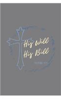 His Will His Bill Philippians 4