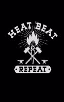 Heat beat repeat: 6x9 Blacksmith - dotgrid - dot grid paper - notebook - notes