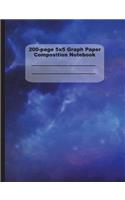 200-Page Graph Paper Composition Notebook