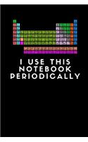 I Use This Notebook Periodically