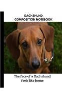 Dachshund Composition Notebook
