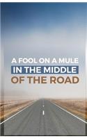 Fool on a Mule in the Middle of the Road