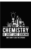 Chemistry Is Like Cooking (But Don't Like the Spoon)