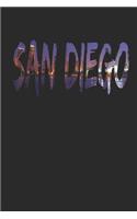 SAN DIEGO Skyline photo Notebook -- 6