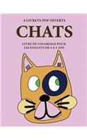 Livre de coloriage pour les enfants de 4 à 5 ans (Chats)