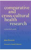 Comparative and Cross-Cultural Health Research