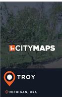 City Maps Troy Michigan, USA