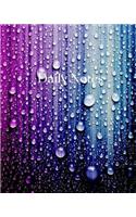 Daily Notes - Colorful Rain Drops