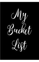 My Bucket List