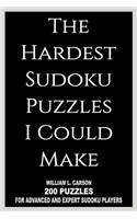Hardest Sudoku Puzzles I Could Make
