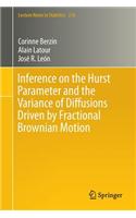 Inference on the Hurst Parameter and the Variance of Diffusions Driven by Fractional Brownian Motion