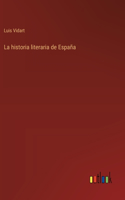 historia literaria de España