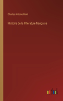 Histoire de la littérature française