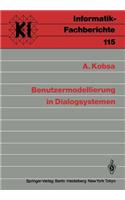 Benutzermodellierung in Dialogsystemen