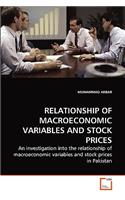 Relationship of Macroeconomic Variables and Stock Prices