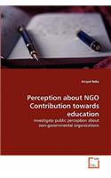 Perception about NGO Contribution towards education