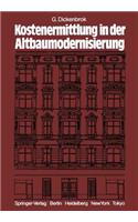 Kostenermittlung in Der Altbaumodernisierung