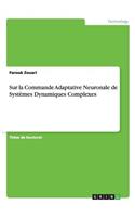 Sur la Commande Adaptative Neuronale de Systèmes Dynamiques Complexes