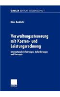 Verwaltungssteuerung mit Kosten- und Leistungsrechnung