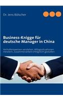 Business-Knigge für deutsche Manager in China