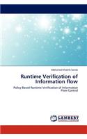 Runtime Verification of Information flow
