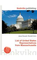 List of United States Representatives from Massachusetts: (English)