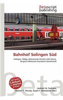 Bahnhof Solingen Sud: (German)