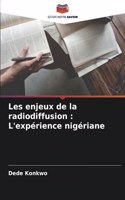 Les enjeux de la radiodiffusion