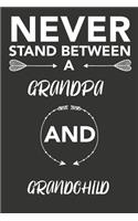 never stand between a grandpa and grandchild