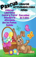 Pascua Libro de Actividades para niños de 3 años