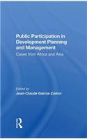 Public Participation In Development Planning And Management