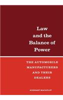 Law and the Balance of Power: The Automobile Manufacturers and Their Dealers