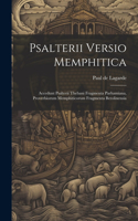 Psalterii Versio Memphitica